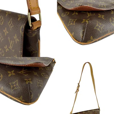 Pre-owned Louis Vuitton Brown Monogram Shoulder Bag ()