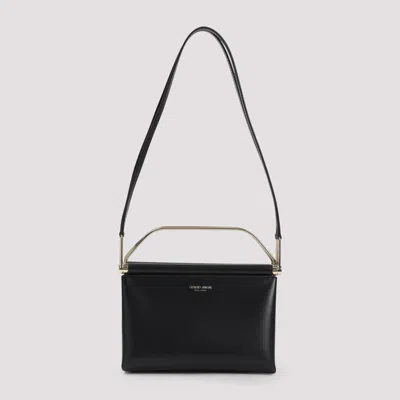 Giorgio Armani Shoulder Bag Leather Adjustable Strap