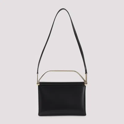 Giorgio Armani Shoulder Bag Leather Adjustable Strap