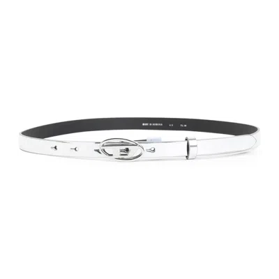 Diesel Adjustable Loop Belt Crafted Polyester Leather