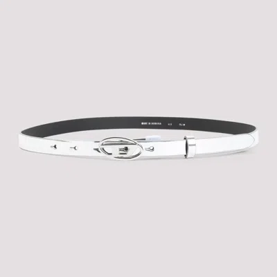 Diesel Adjustable Loop Belt Crafted Polyester Leather
