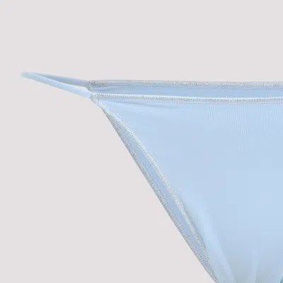 La Reveche Light Blue Bikini With Adjustable Straps In Blue