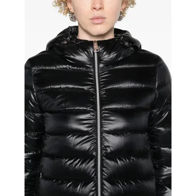 Herno Iconico Woman Puffer Midnight Blue Size 4 Polyamide