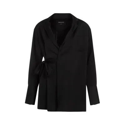 Fabiana Filippi Linen Wrap Jacket