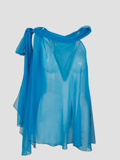 Alberta Ferretti Blouse Blue