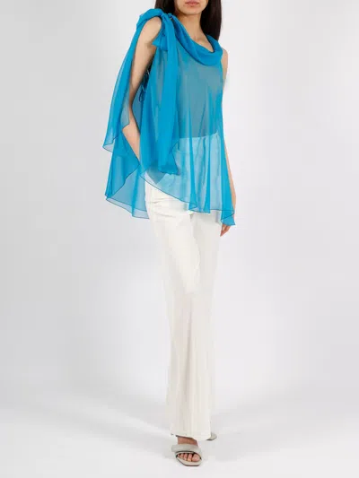 Alberta Ferretti Blouse Blue