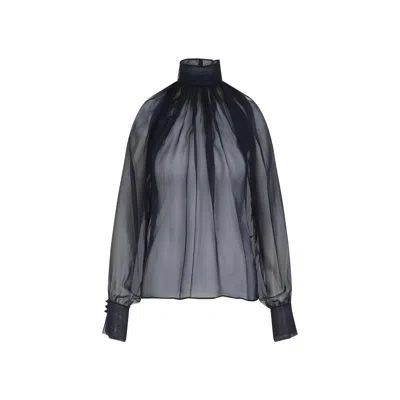 Saint Laurent Blouse Blue
