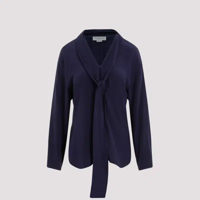 Victoria Beckham Silk Shirt With Tie Detail
