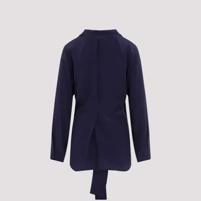 Victoria Beckham Silk Shirt With Tie Detail