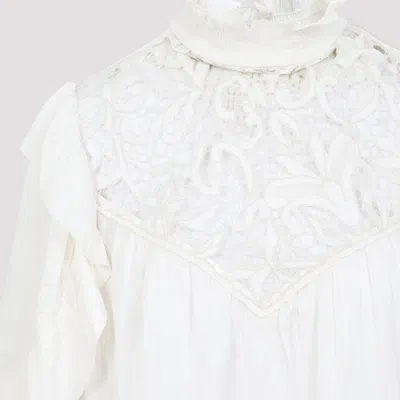 Isabel Marant Blouse Nude & Neutrals In White