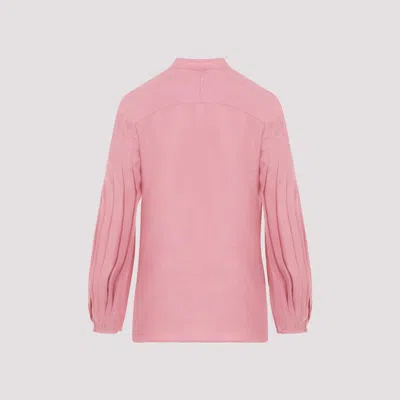 Gabriela Hearst Laetitia Blouse In Pink