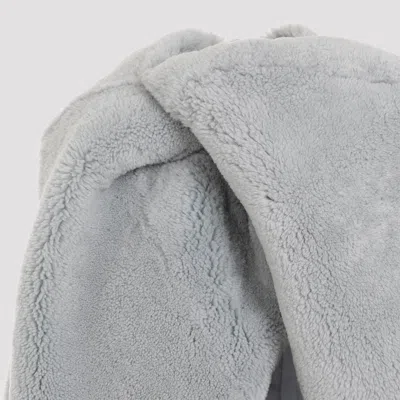 Rick Owens Short Masto Shearling Cape Women In Blue