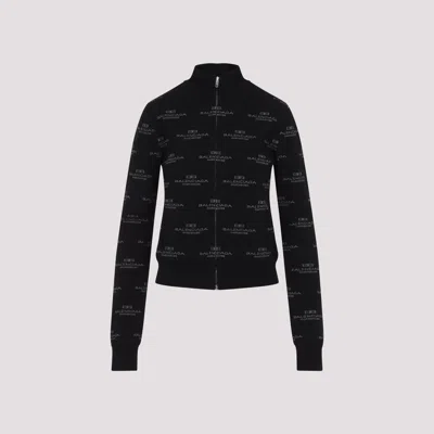Balenciaga All-over Zip-up Cardigan For Women