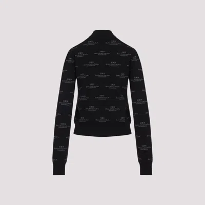 Balenciaga All-over Zip-up Cardigan For Women