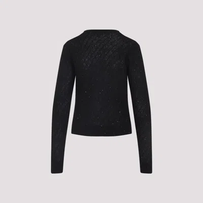 Fabiana Filippi Virgin Wool Cardigan Mini-sequins