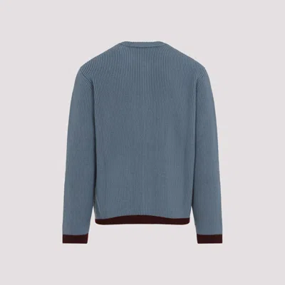 Gucci Men Wool Cardigan With Intarsia
