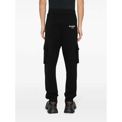 Balmain Logo-print Cotton Track Pants