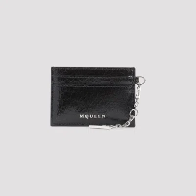 Alexander Mcqueen Credit Card Case Black
