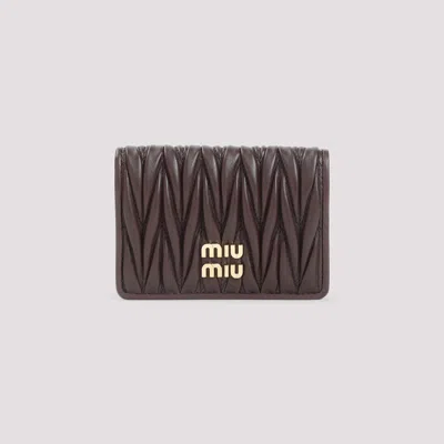Miu Miu Credit Card Case Nude & Neutrals