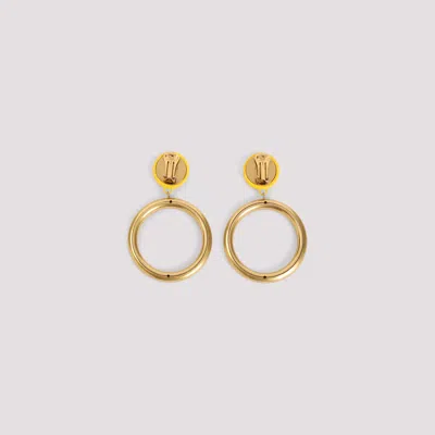 Moschino Earrings Metallic