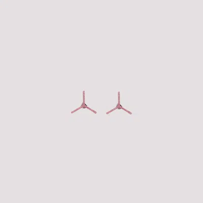 Y/project Earrings Pink & Purple