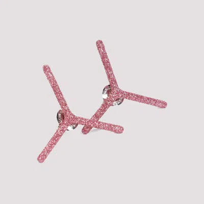 Y/project Earrings Pink & Purple