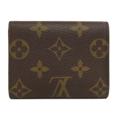 Pre-owned Louis Vuitton Monogram Brown Monogram Rose Ballerine Monogram Wallet (tri-fold) ()