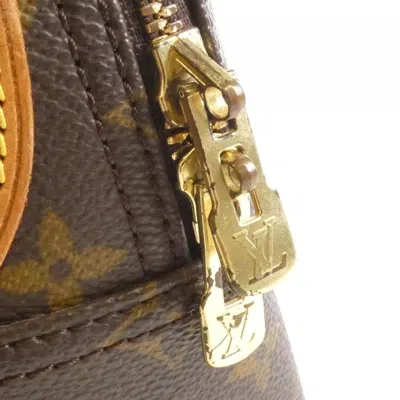 Pre-owned Louis Vuitton Monogram Marron Coated Canvas Shoulder Bag ()