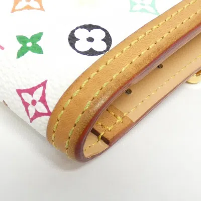 Pre-owned Louis Vuitton Monogram Multicolore White Coated Canvas Long Wallet (bi-fold) ()