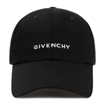 Givenchy Round Visor Cap With Embroidered Logo