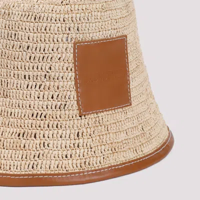 Jacquemus Le Bob Logo Patch Bucket Hat