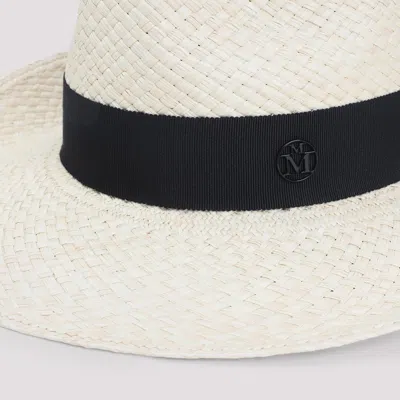 Maison Michel Eric Ribbon On Brisa Wide Brim Hat