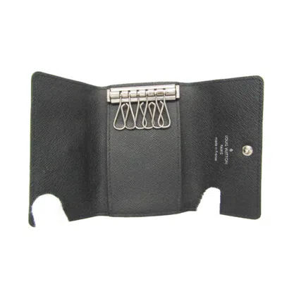 Pre-owned Louis Vuitton Multiclés Grey Canvas Wallet  ()