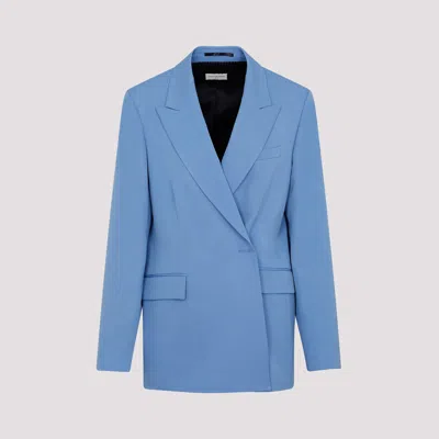 Dries Van Noten Double Breast Wool Jacket With Notch Lapel