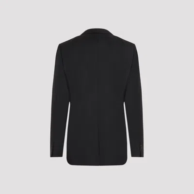 Lanvin Navy Blue Single Breasted Tailored Virgin Wool Jacket