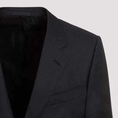 Lanvin Navy Blue Single Breasted Tailored Virgin Wool Jacket