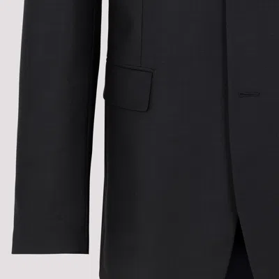 Prada Single-breasted Blazer In Mohair And Wool