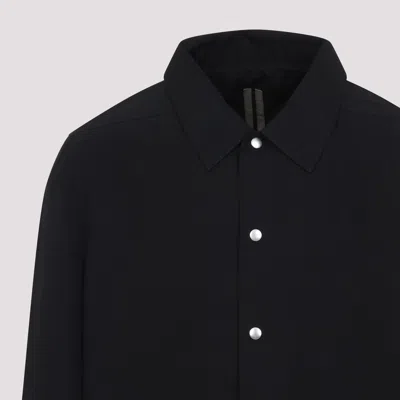 Rick Owens Drkshdw Snapfront Jacket In Black