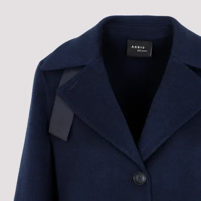 Akris Single-breasted Faby Cashmere Coat