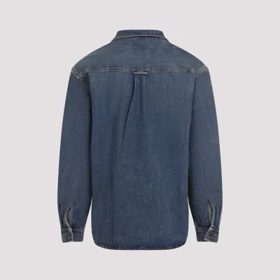 Carhartt Work In Progress Lincoln Denim Shirt Jacket In Blue