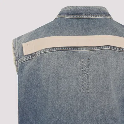 Rick Owens Drkshdw Jackets Blue In Blue