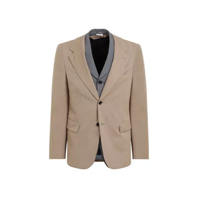 Comme Des Garçons Homme Deux Jackets Brown