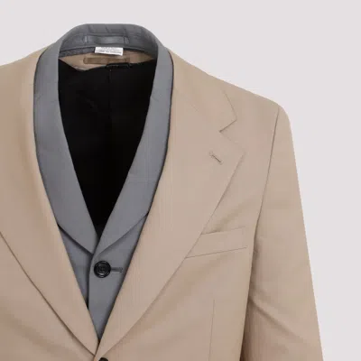 Comme Des Garçons Homme Deux Jackets Brown