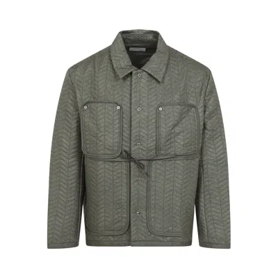 Craig Green Quilted Cotton Blend Jacket With Adjustable Drawstring