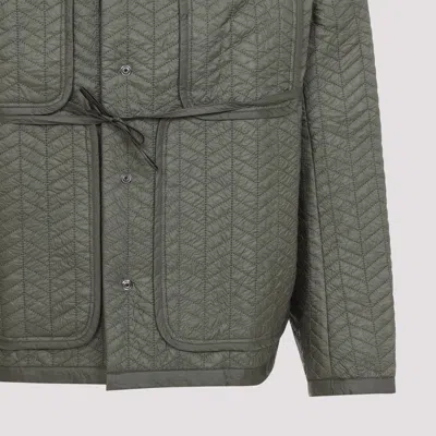 Craig Green Quilted Cotton Blend Jacket With Adjustable Drawstring