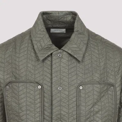 Craig Green Quilted Cotton Blend Jacket With Adjustable Drawstring