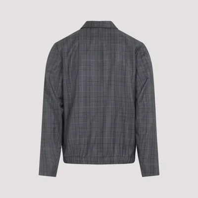 Paul Smith Classic Plaid Wool Jacket With Structured Silhouette