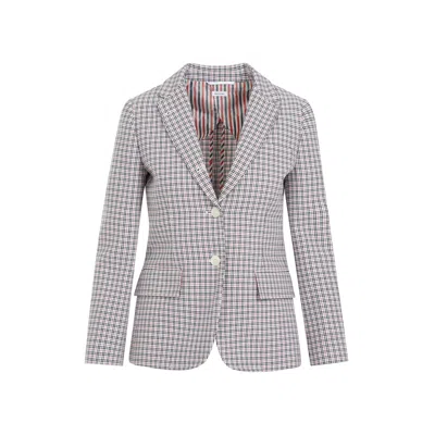Thom Browne Checked Single-breasted Blazer