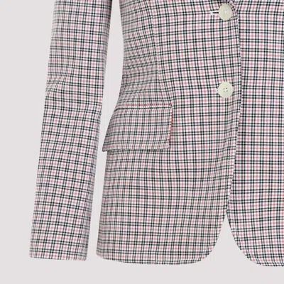 Thom Browne Checked Single-breasted Blazer