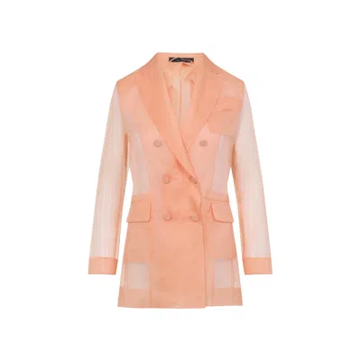 Max Mara Double-breasted Silk Jacket